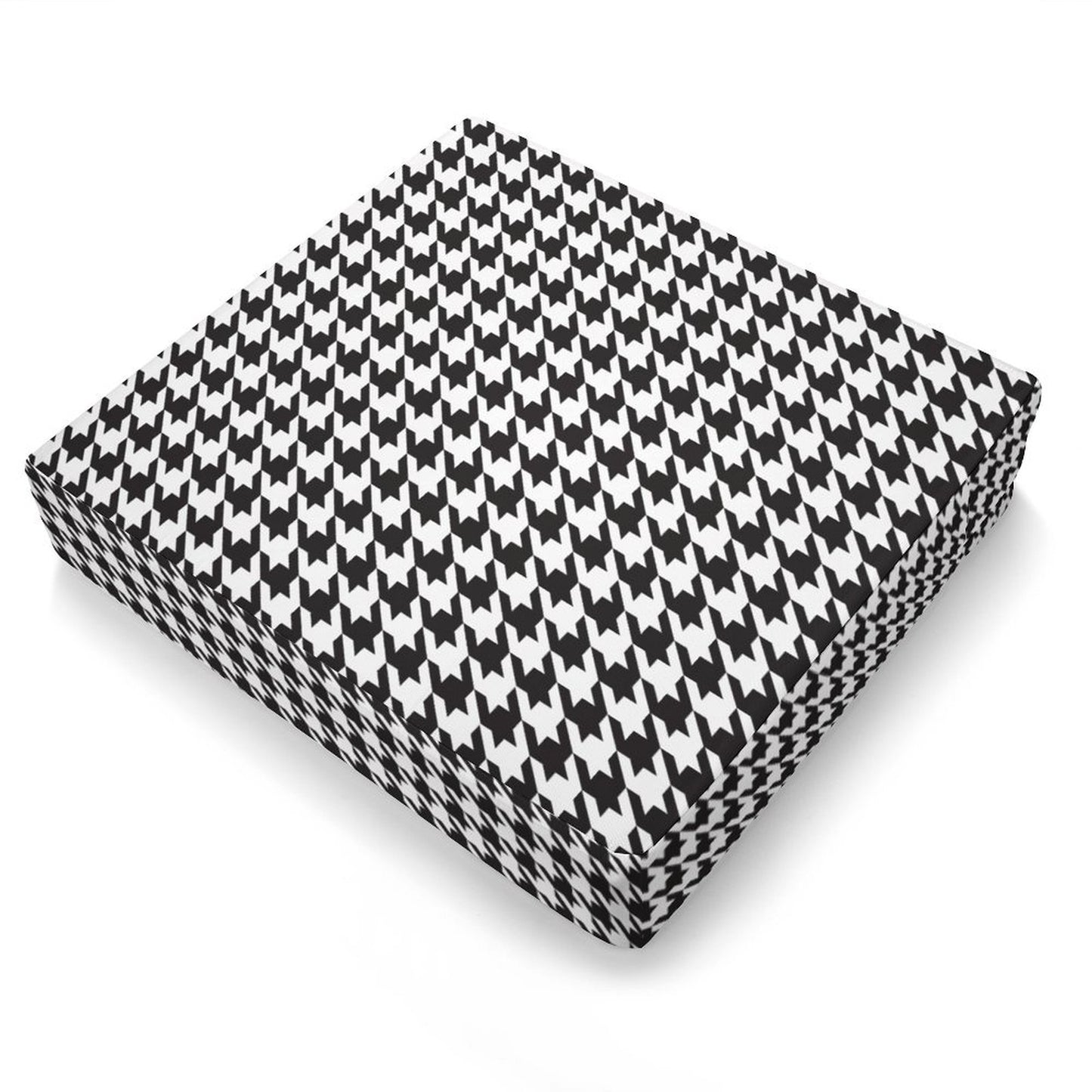 Black and White Hounds Tooth Outdoor waterproof sofa cover