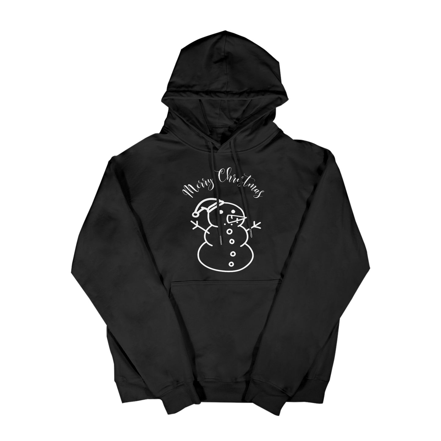 Snowman Christmas Men's Polyester Hoodie