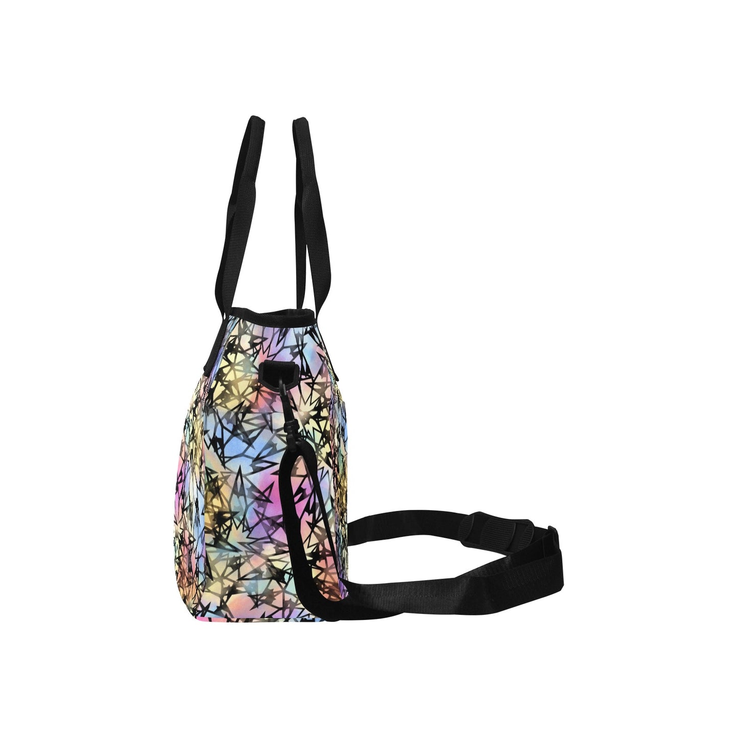 ASD Abstract Insulated Tote Bag with Shoulder Strap