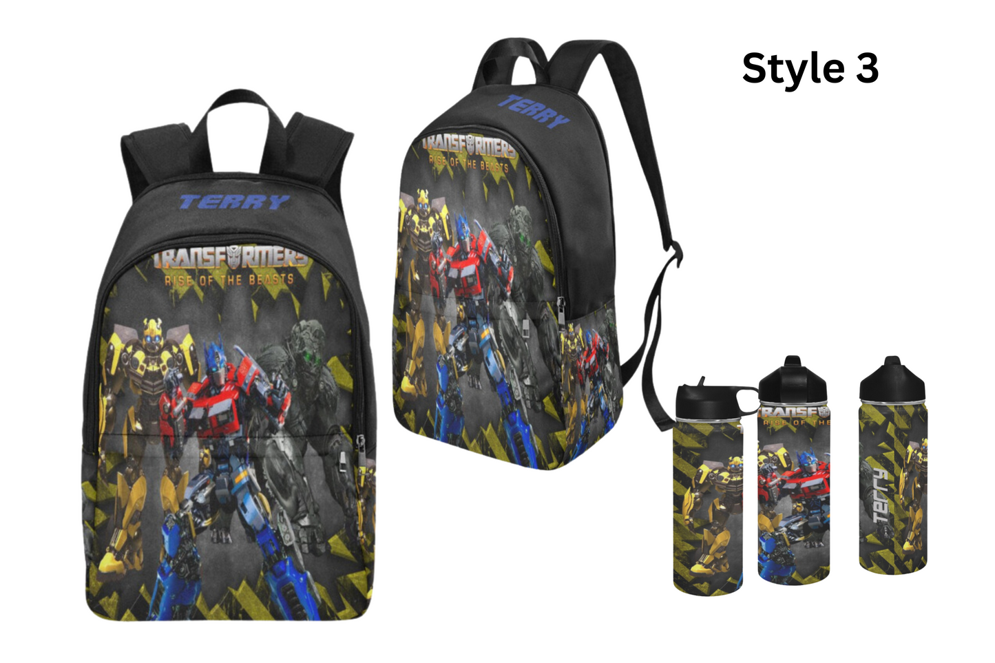 Personalized Transformers Backpack, Transformers school bag, Rise of The Beast, Optimus Prime Backpack, Boys Backpack set/ back to school