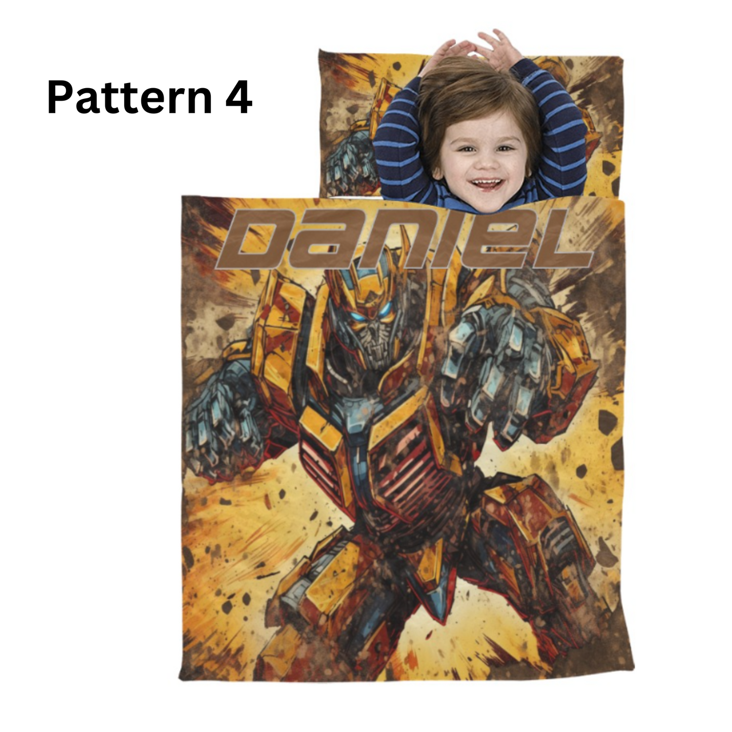 Personalized Transformers Nap Mat/Nap mat for school/ Sleeping Bags for Boys