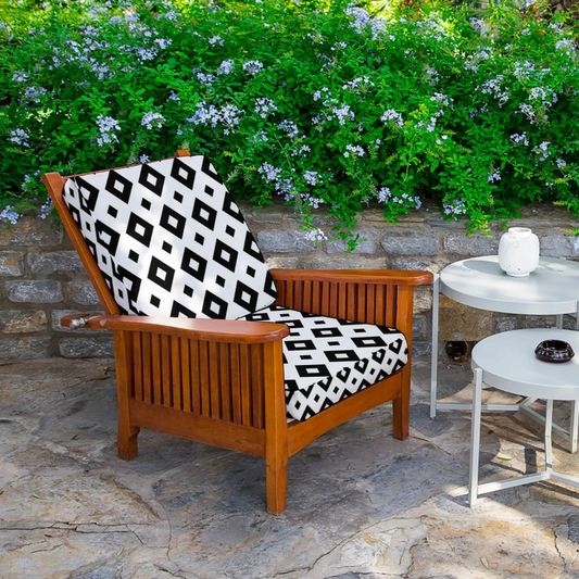 Black and White Diamond Outdoor waterproof sofa cover