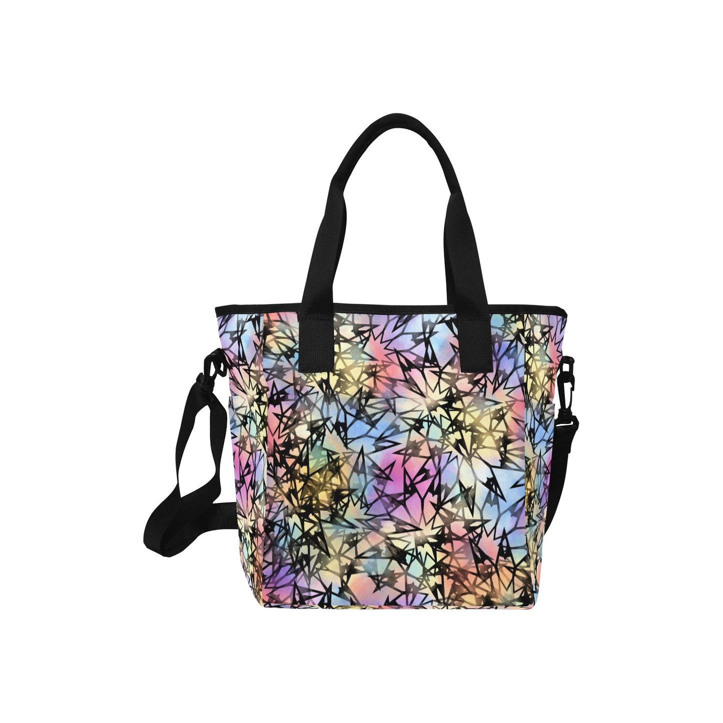 ASD Abstract Insulated Tote Bag with Shoulder Strap