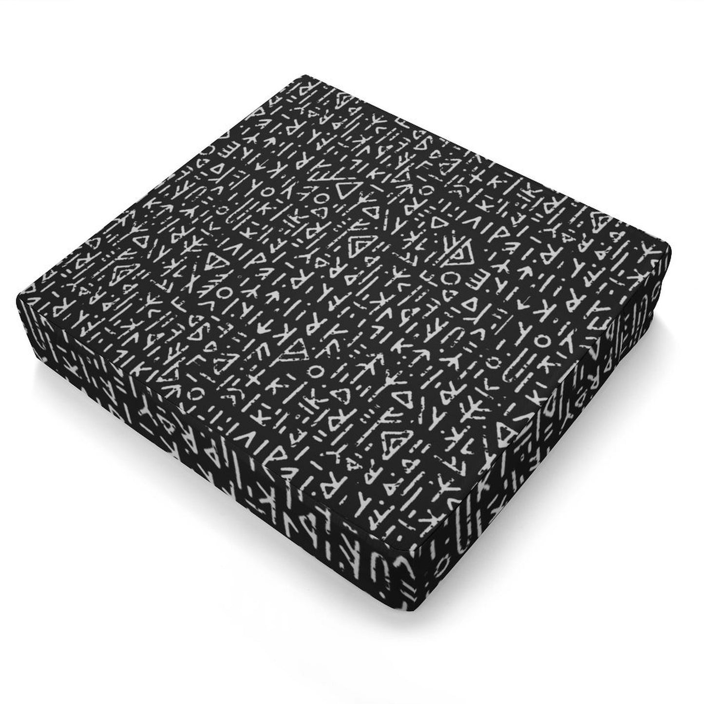 Black and White African Print Outdoor waterproof sofa cover