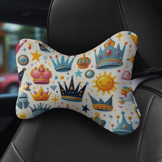 Car Pillow Set of 2 - Crown