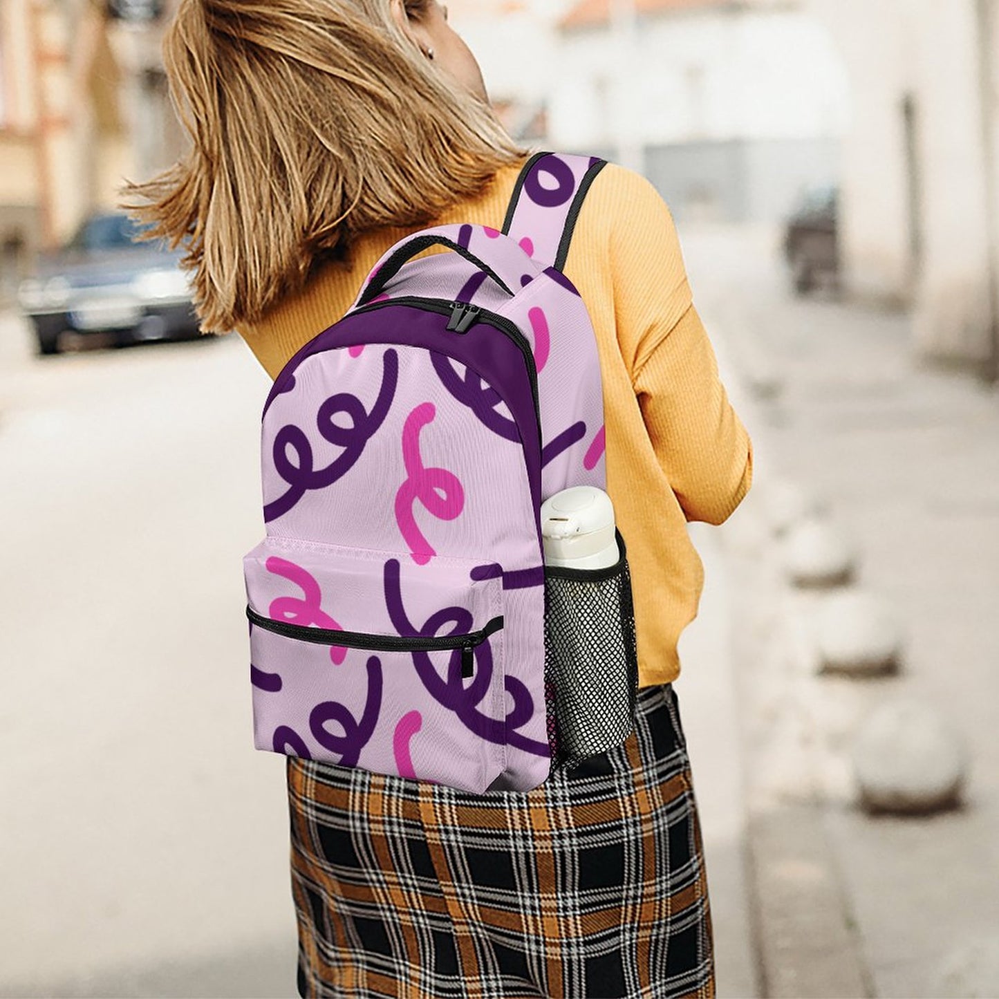 Children Backpack - Handwriting Print