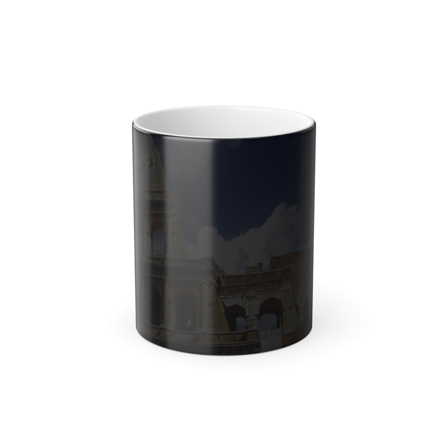 Colosseum in Rome, Italy Color Morphing Mug, 11oz