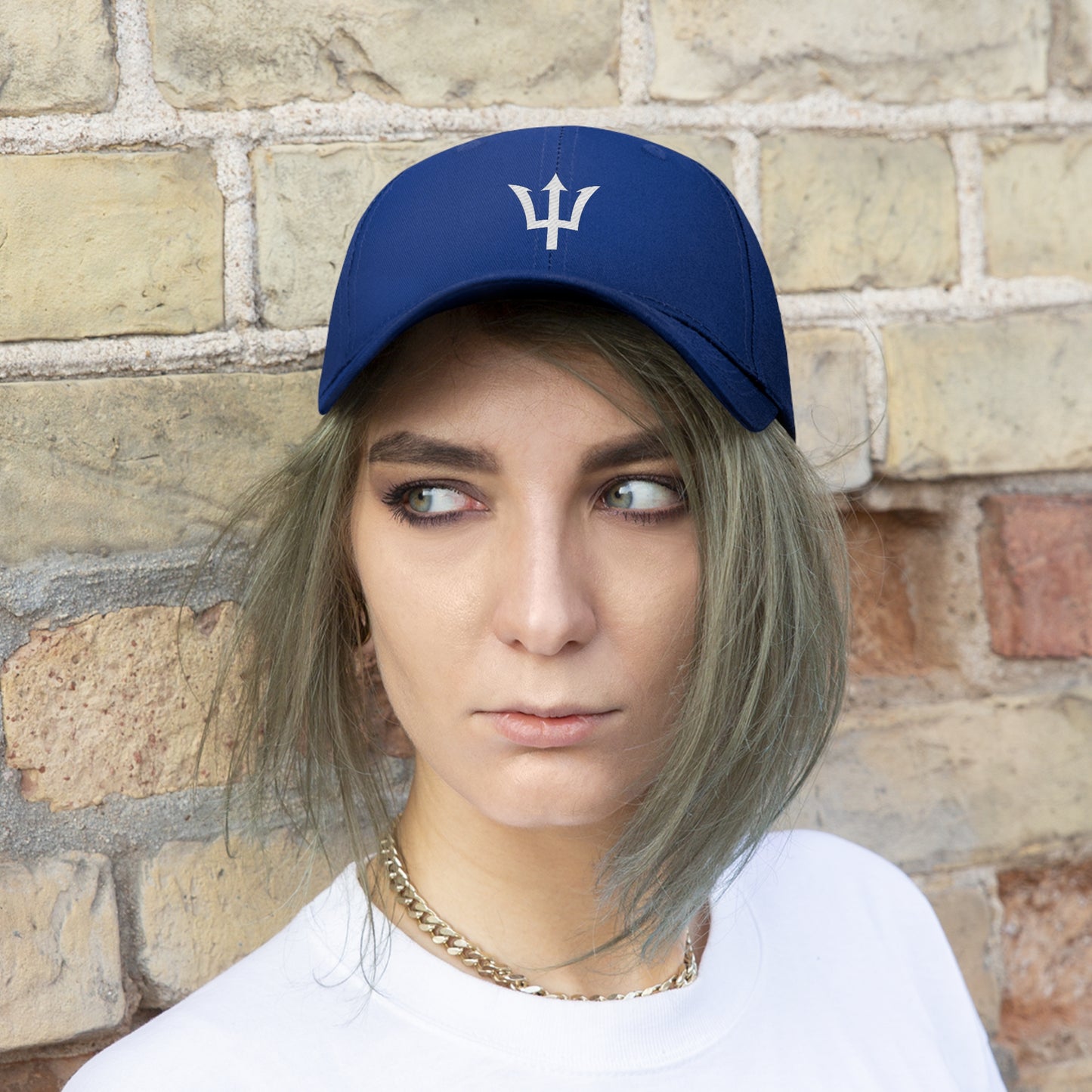 Barbados Trident unisex cap