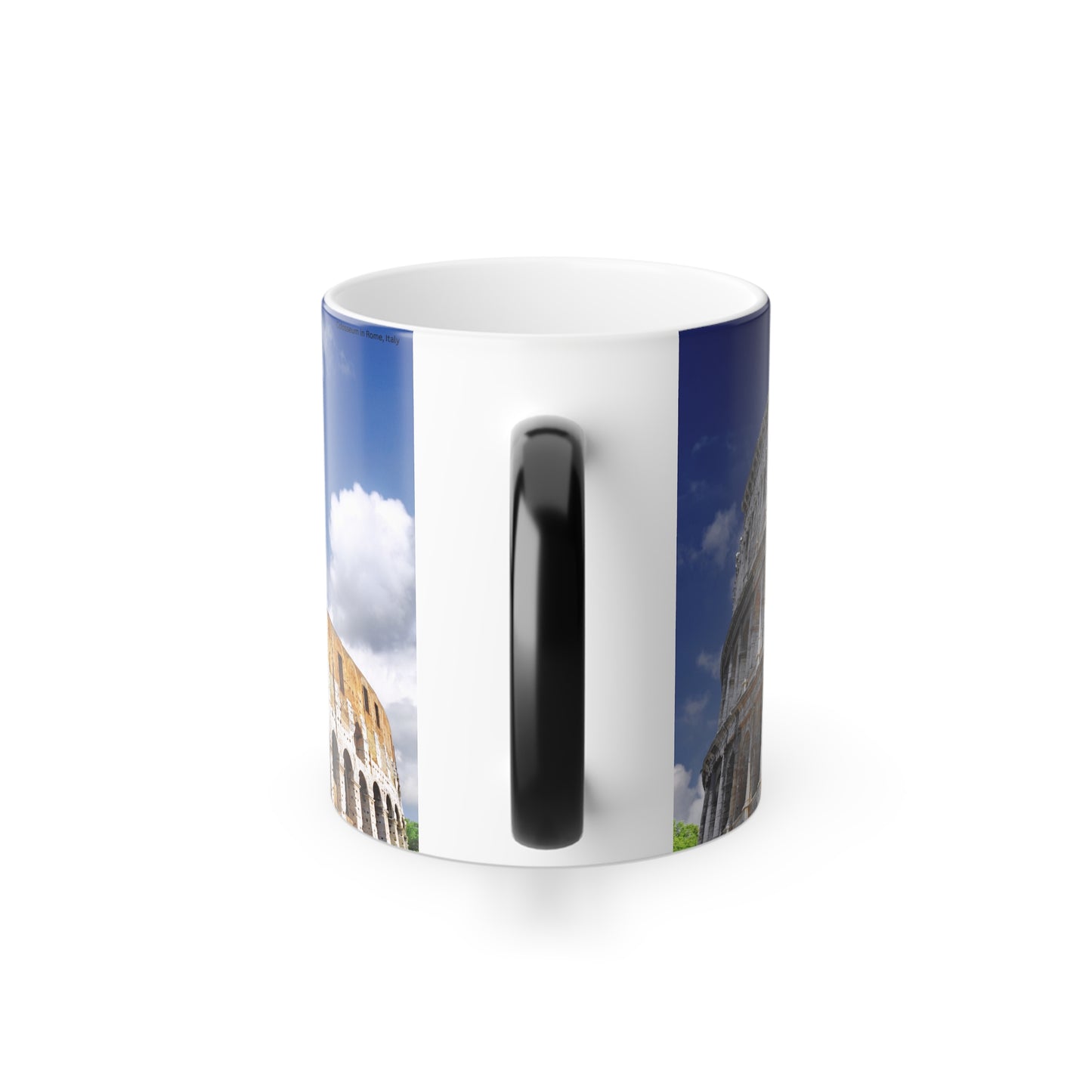 Colosseum in Rome, Italy Color Morphing Mug, 11oz