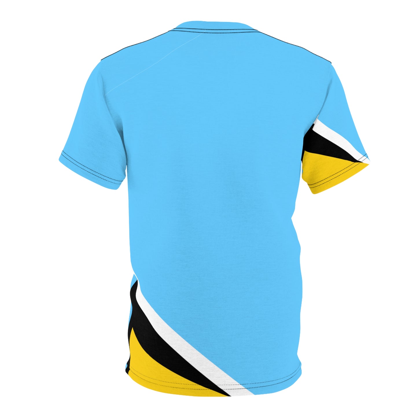 St Lucia Men T Shirt, St Lucia Flag Tee Shirt